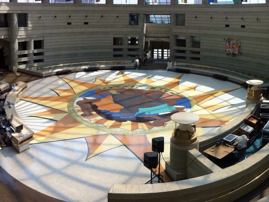 Ring of Genealogy seen from above