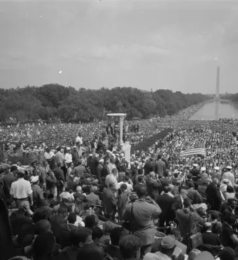 Crowd in Washington DC